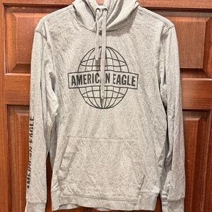 American Eagle Outfitters Heather Gray Hoodie
